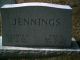 Elizabeth and Wade Jennings Grave